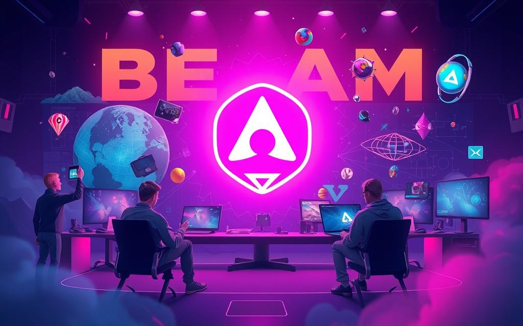 Beam crypto gaming applications