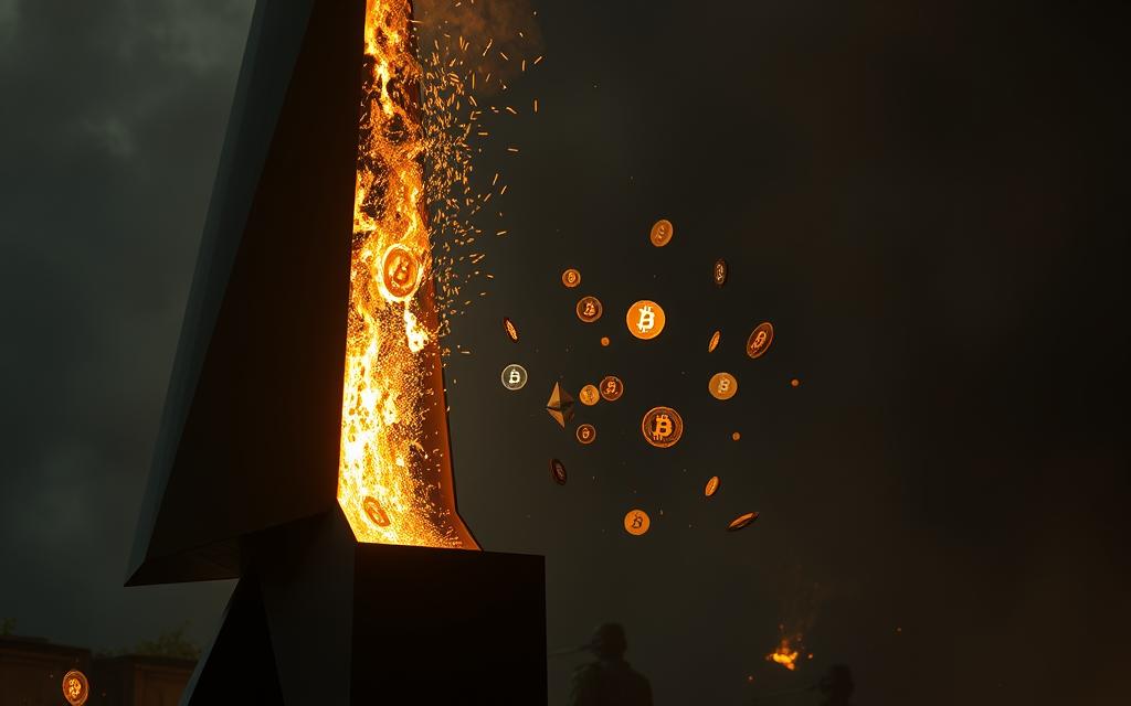 cryptocurrency burning mechanism