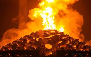 what does burning crypto mean